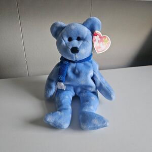 Ty Beanie Babies 1999 Holiday Teddy with Errors